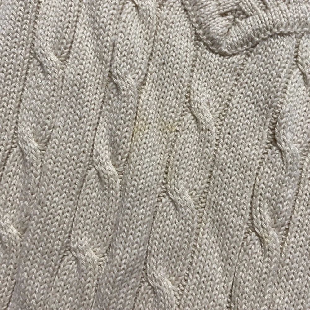 Faded Glory v-neck and v-back pale tan sweater - Picture 5 of 10
